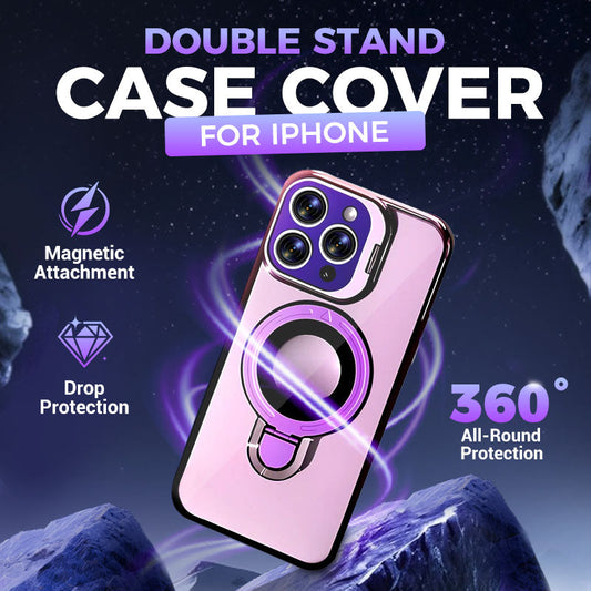 ⏳Begrenzte Zeit 50% Rabatt💥Double Stand Case Cover für iPhone