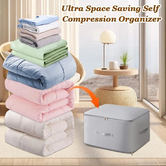 🔥2024 Storage Essentials🔥Ultra Space Saving Self Compression Organizer