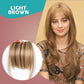 The World's Best Seamless 3D Clip-In Bangs Hair Extensions