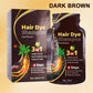 Plant Bubble Hair Dye Shampoo - Cover Gray Hair