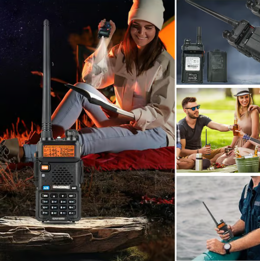 ⏳Begrenzte Zeit 50% Rabatt💥UV-5R Amateurfunkgerät mit großer Reichweite UV5R Funkgerät mit Dualband🔥🔥