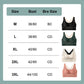 2PCS Front Buckle Wire-Free Cross Backless Sports Bra