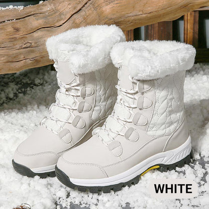 Women’s Trendy Outdoor Waterproof Non-Slip Snow Boots