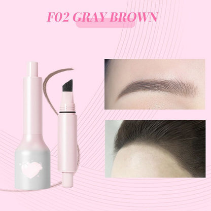 Natural Eyebrow Cream with Angled Brush