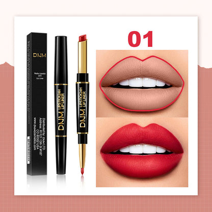 2-in-1 Waterproof Lipstick & Lip Liner