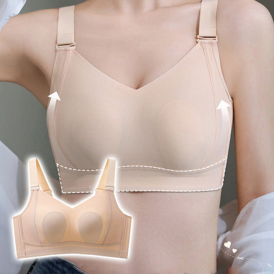 Breathable Wirefree Full Coverage Push Up Bra