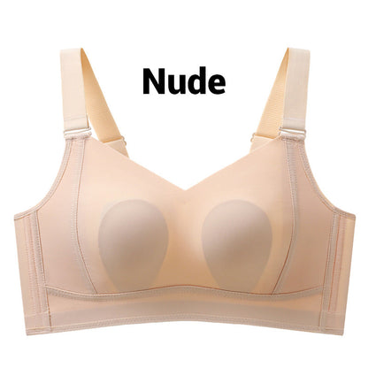 Breathable Wirefree Full Coverage Push Up Bra