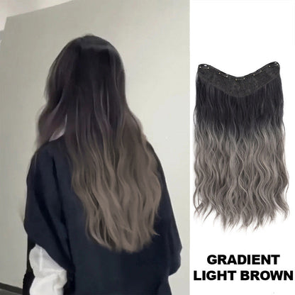 [Best Gift For Her] Gradient Color Curly Wig Piece