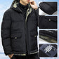 Men’s Stylish Down Cotton Warm Jacket with Hooded