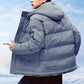 Men’s Stylish Down Cotton Warm Jacket with Hooded