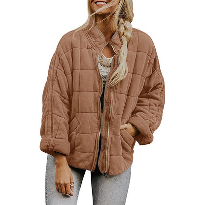 Women’s Zip-Up Quilted Jacket