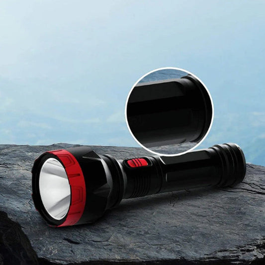 Rechargeable Multi-Functional LED Flashlight with Long Runtime