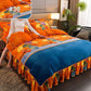 Double-Sided Warmth Moisture-Wicking 4-Piece Bed Sheet Set