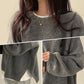 Pull oversize chaud et décontracté pour femmes