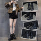 Bottes en cuir avec doublure en peluche pour femmes