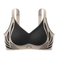 💥💥50% de réduction pour une durée limitée 💥💥Color-Blocked Non-Marking Gathered Push-Up Bra