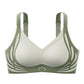 💥💥50% de réduction pour une durée limitée 💥💥Color-Blocked Non-Marking Gathered Push-Up Bra