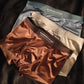 Men's Luxury Glossy High Stretch Boxer Briefs 3-Pack Set