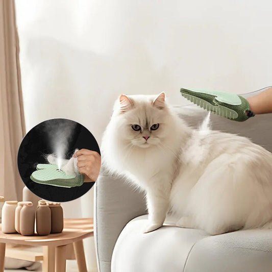 🐶Begrenzte Zeit 50 % Rabatt💝🐾Katzen-Hundepflegehandschuhe mit integriertem Spray